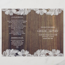 Flores de encaje | Programas de Bodas Dobles de Ma