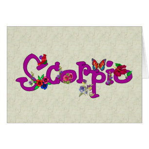 Flores de escorpión