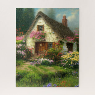 FLORES DE FANTASÍA DE LA ALFOMBRA JIGSAW PUZZLE