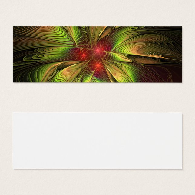 Flores de fantasía fractal blandas y tendientes (Anverso y reverso)