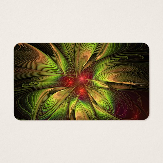 Flores de fantasía fractal blandas y tendientes (Frente)