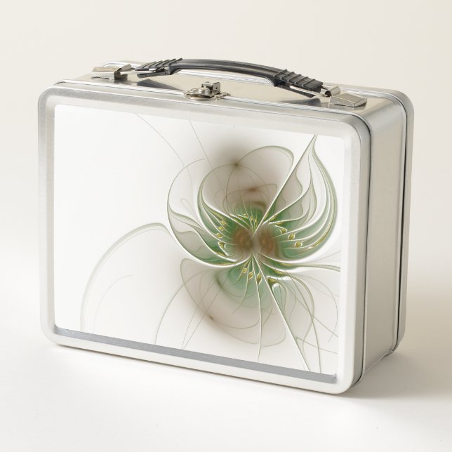 Flores de fantasía fractal blandas y tendientes (Anverso)