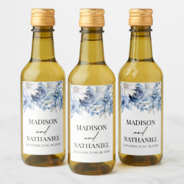 Flores de flores azules deslumbrantes Boda Jardín