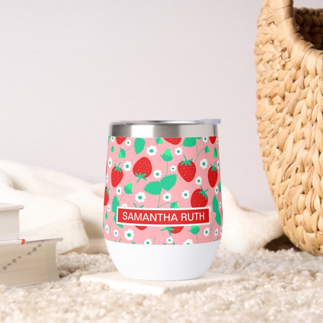 Flores de fresa y margarita personalizadas (Sala de estar)