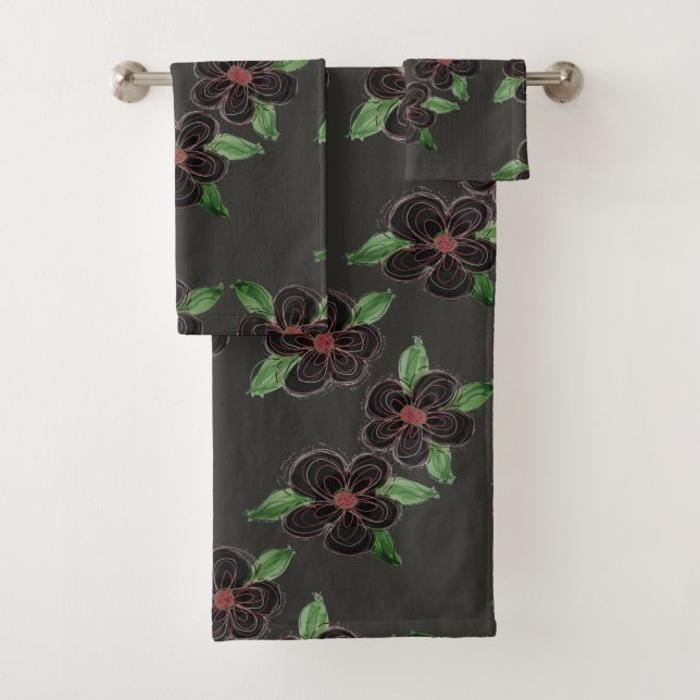 Flores De Gris Y Negro (In situ)