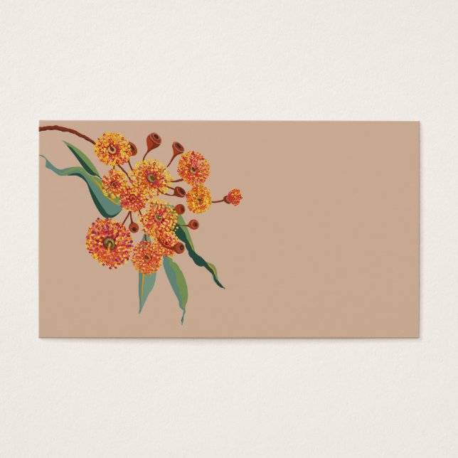 Flores de gulos de Australia (Frente)