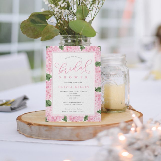 Flores de hidrangea rosada Petite Bridal Shower (Subido por el creador)