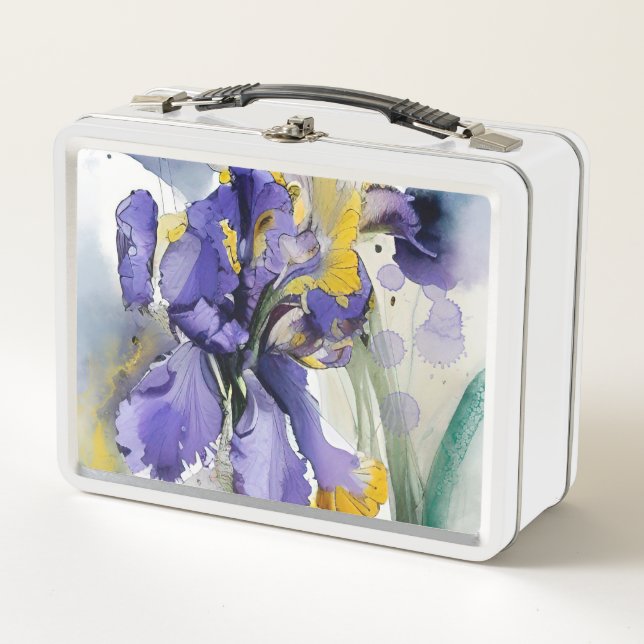 Flores de iris (Anverso)