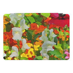 Flores de jardín floral coloridas 10.5 Funda iPad 