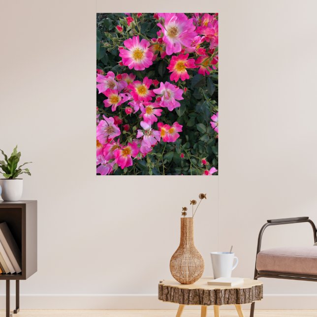 Flores de jardín rosado Foto Decoración de la casa (Salón 3)