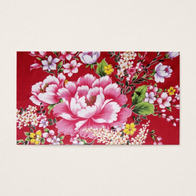 Flores de kimono japonesas (Frente)