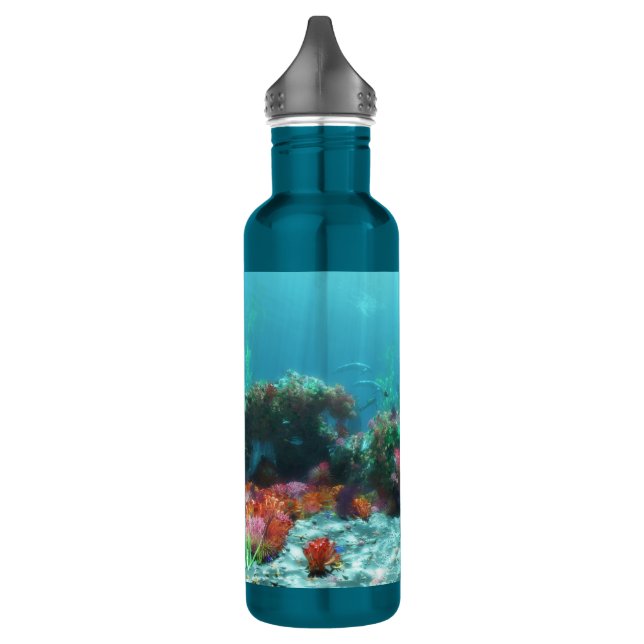 Flores de la botella de agua del mar (Izquierda)