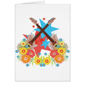 Flores de la guitarra de la estrella