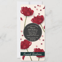 Flores de la invitación del amor