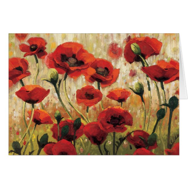 Flores de la primavera en un jardín (Anverso (Horizontal))