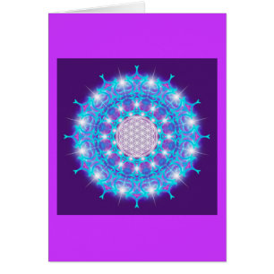 FLORES DE LA VIDA/Blume des Lebens Stars Mandala