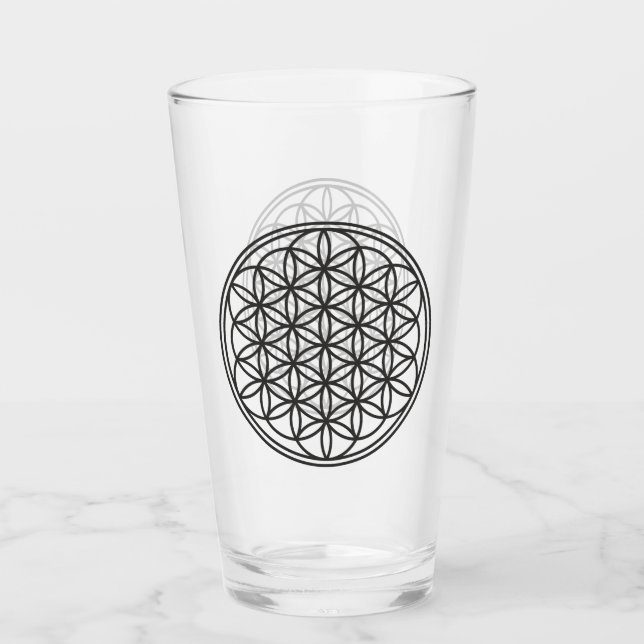 FLORES DE LA VIDA - Esquema de símbolo de geometrí (Anverso)