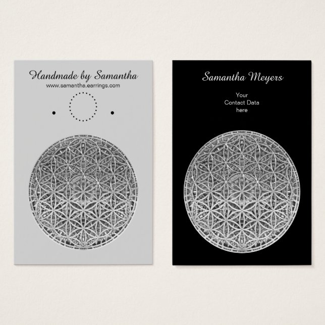 FLORES DE LA VIDA - Medalla Plata (Anverso y reverso)