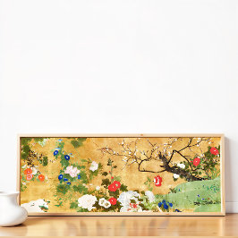 Flores de las cuatro estaciones, Saito Ippo, arte