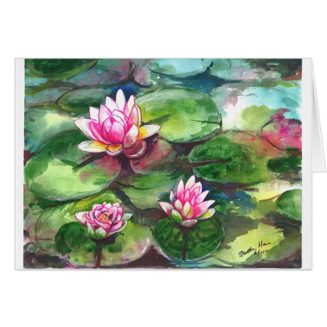 Flores de Lotus (Anverso (Horizontal))