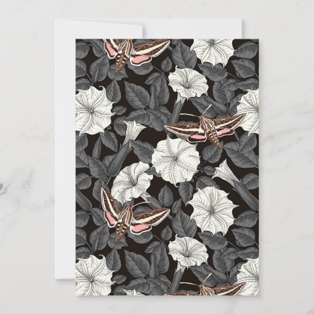 Flores de luna y poliéster 2 (Anverso)