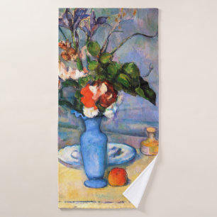 Flores de malla azul, Paul Cezanne
