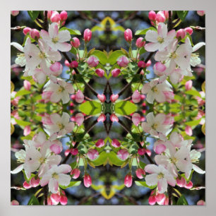 Flores de Manzano de Primavera Temprana Arte Flora