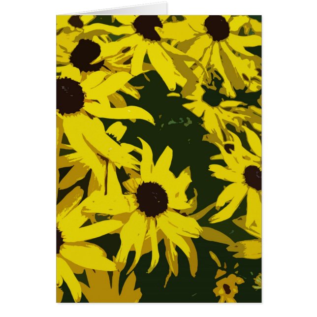 Flores de margarita amarilla (Frente)