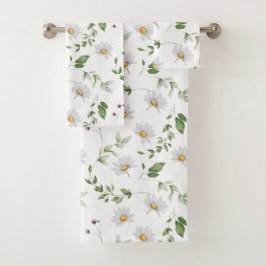 Flores de margarita con magnífica impresión floral