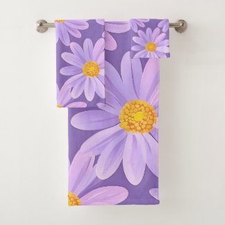 Flores de margarita pintadas a mano