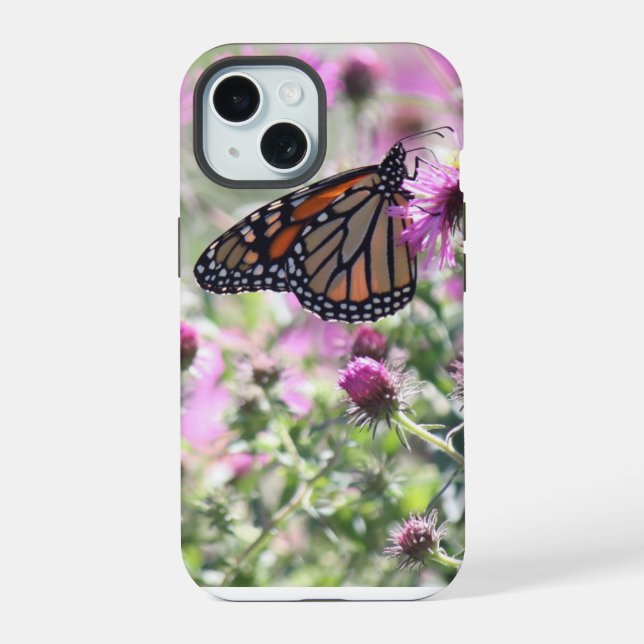 Flores de mariposa y morado (Reverso )