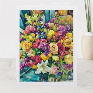 Flores de Marla .... tarjeta  