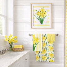 Flores de narcisos amarillos de primavera