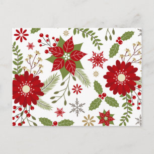 flores de Navidad rústico moderno