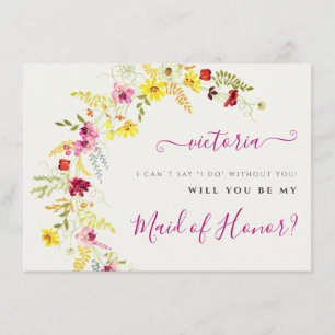 Flores de orquídeas salvajes púrpuras tarjetas de 