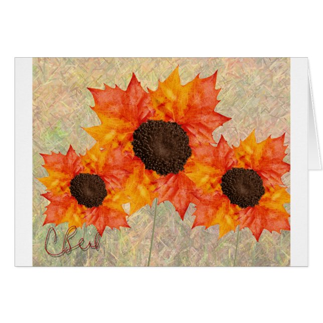 Flores de otoño (Anverso (Horizontal))