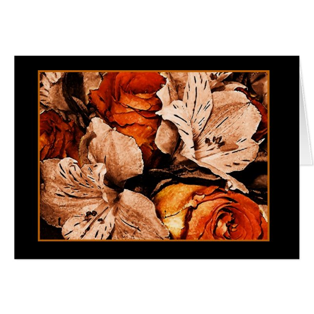 Flores de otoño (Anverso (Horizontal))