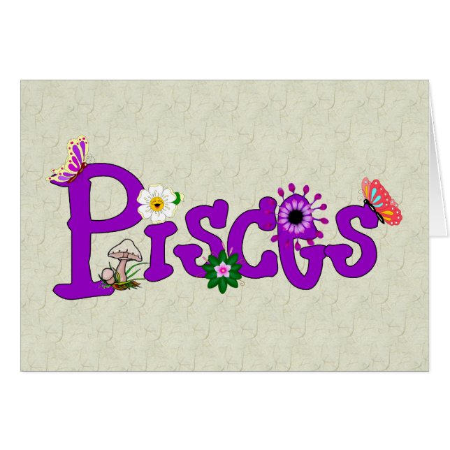 Flores de Piscis (Anverso (Horizontal))