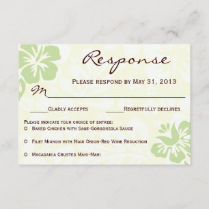 Flores de playa RSVP - Verde
