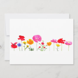 flores de pradera silvestres