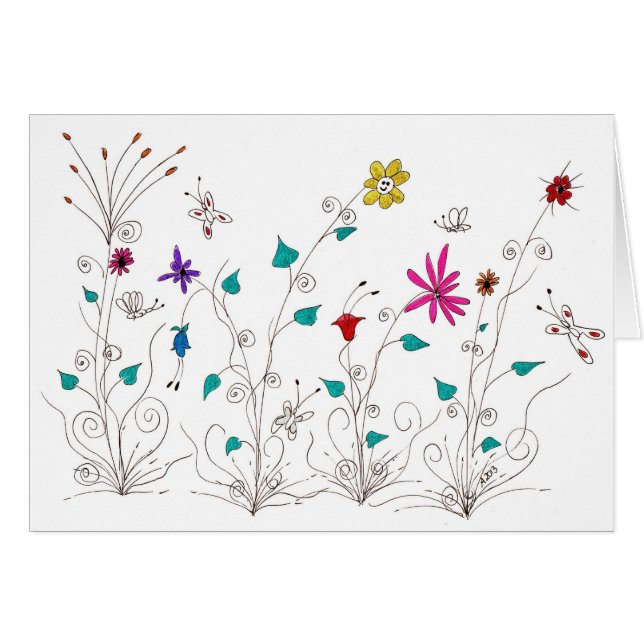 Flores de primavera (Anverso (Horizontal))