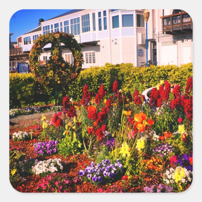 Flores de primavera #8 Pegatinas (Anverso)