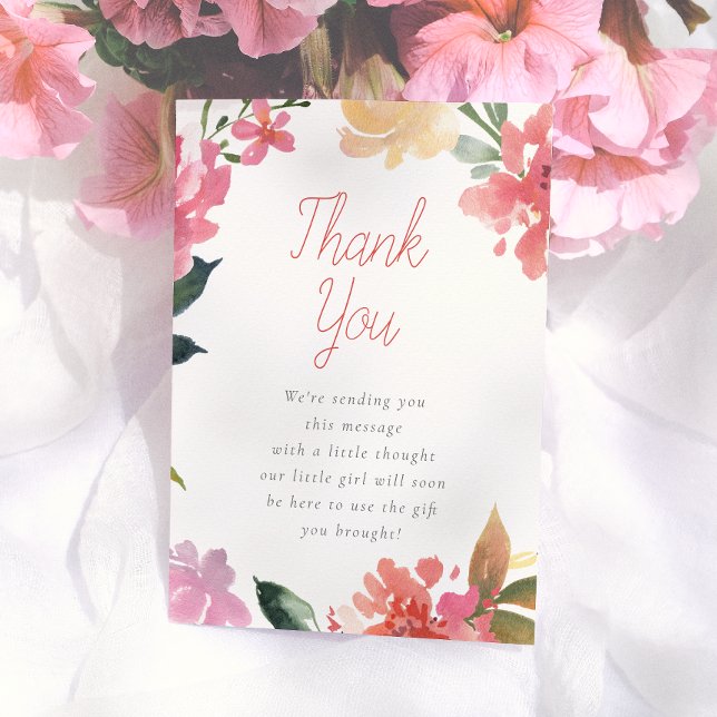 Flores de Primavera | Agradecimiento para Baby Sho (Subido por el creador)