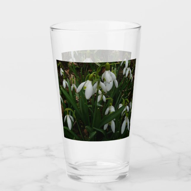Flores de Primavera Blanca (Galanthus) (Anverso)