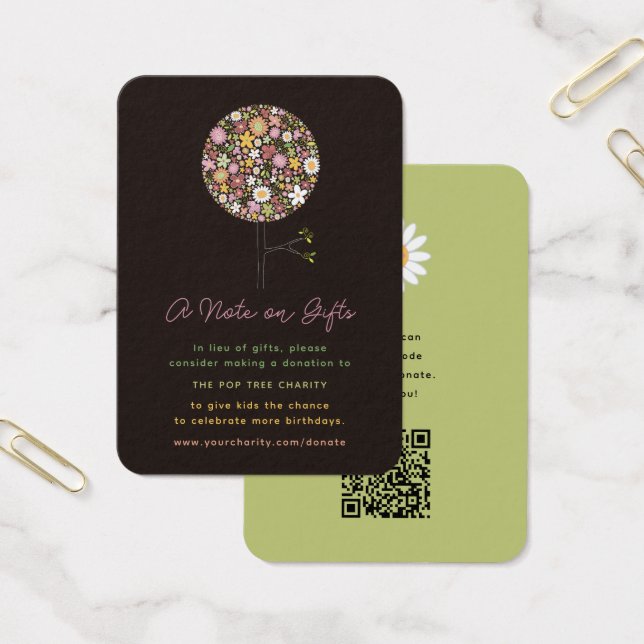 Flores De Primavera Cumpleaños De Árbol Pop En Lug (Oficina)