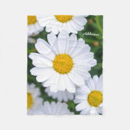 Flores de primavera de mantas de flor personalizad