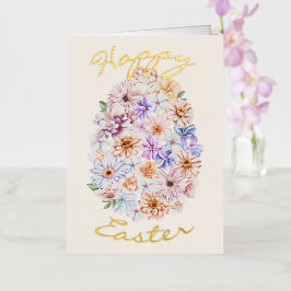 Flores de primavera feliz Pascua