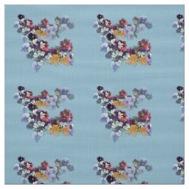 Flores de primavera - Polvo poliéster de tela