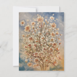 Flores de primavera vintage