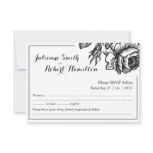 Flores de Rosa rusas casan tarjetas RSVP